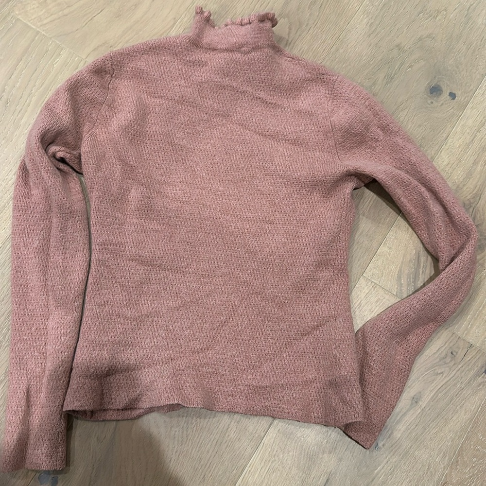Rebecca Taylor Wool Cropped Sweater Medium - Picture 4 of 4